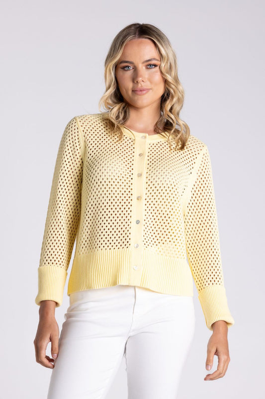 Pointelle Cardigan | Butter