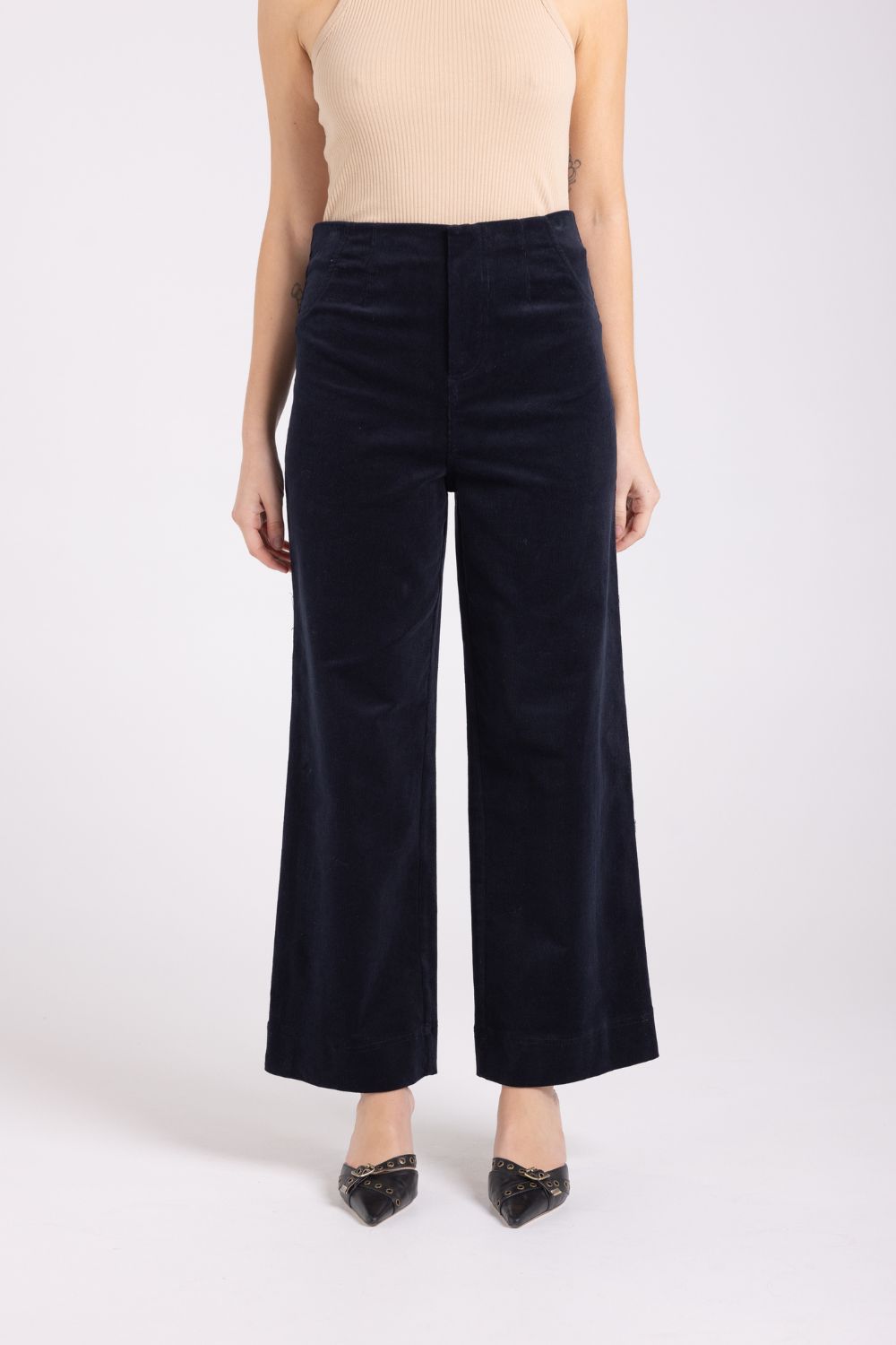 Cord 7/8 Wise Pant | French Navy