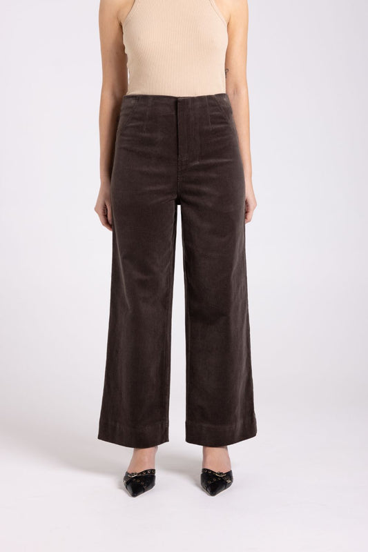 Cord 7/8 Wise Pant | Espresso
