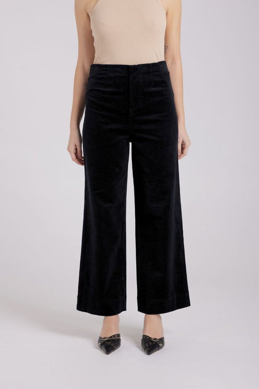 Cord 7/8 Wise Pant | Black