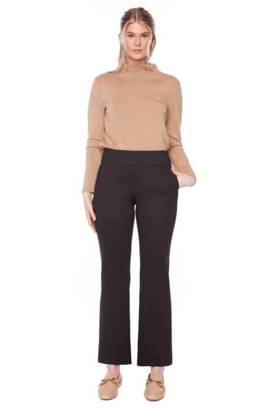 Hove Ponte Bootcut Pant | Hove Black