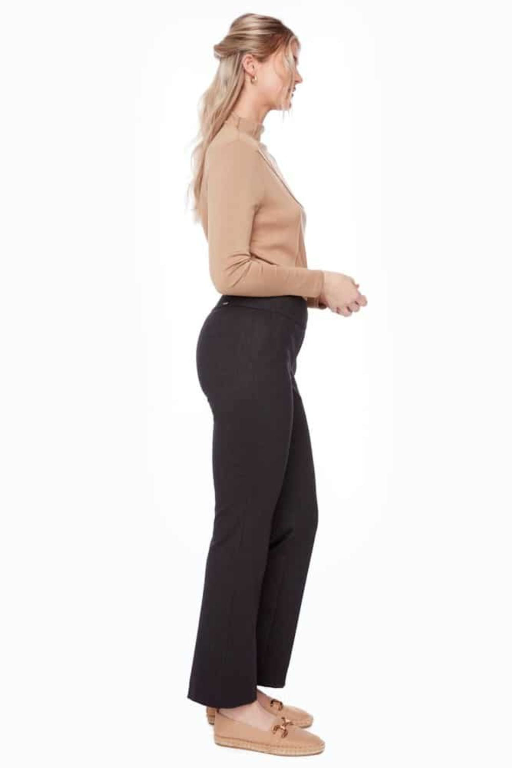 Hove Ponte Bootcut Pant | Hove Black