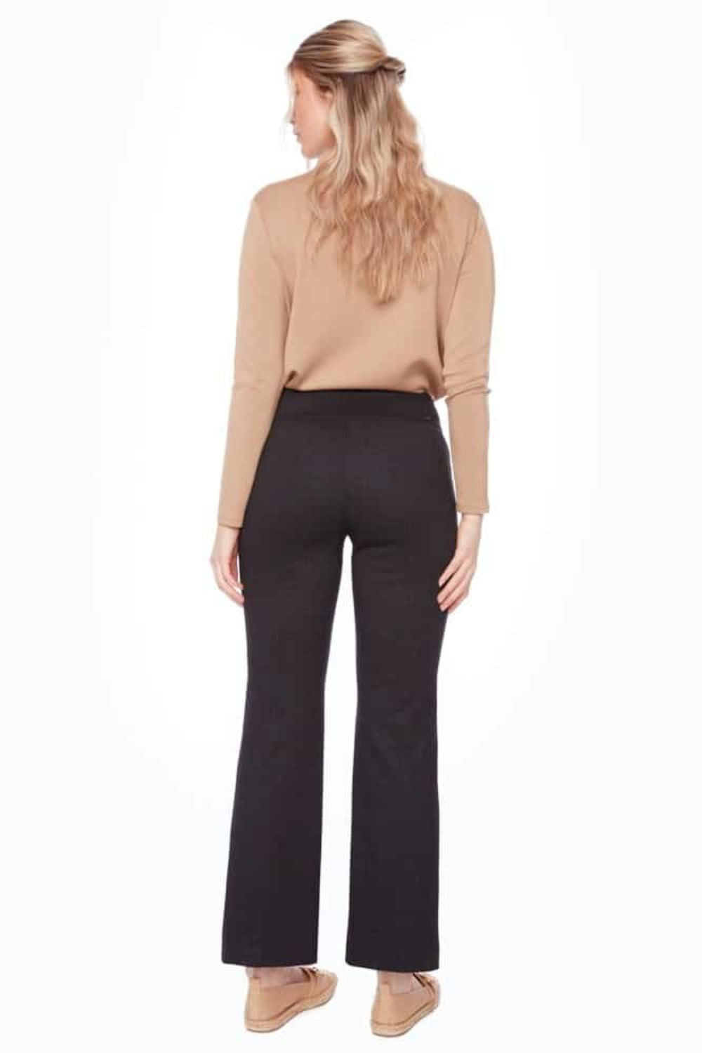 Hove Ponte Bootcut Pant | Hove Black