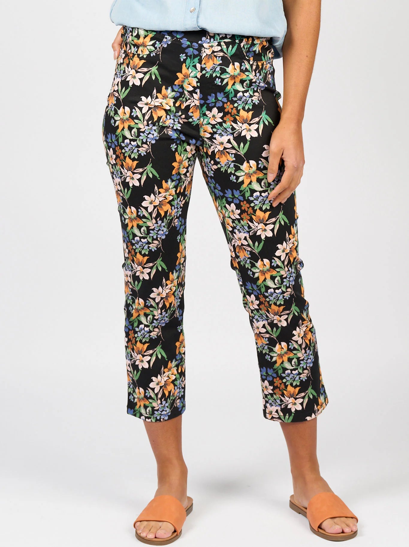 Slim Leg Pull On Pant | Grove