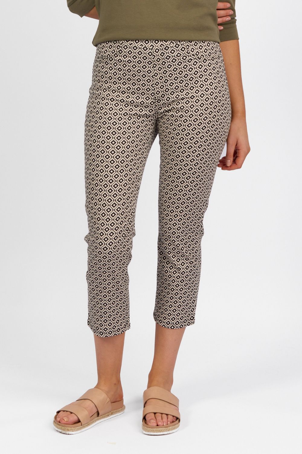 Print Lightweight 7/8 Pant | Sahara