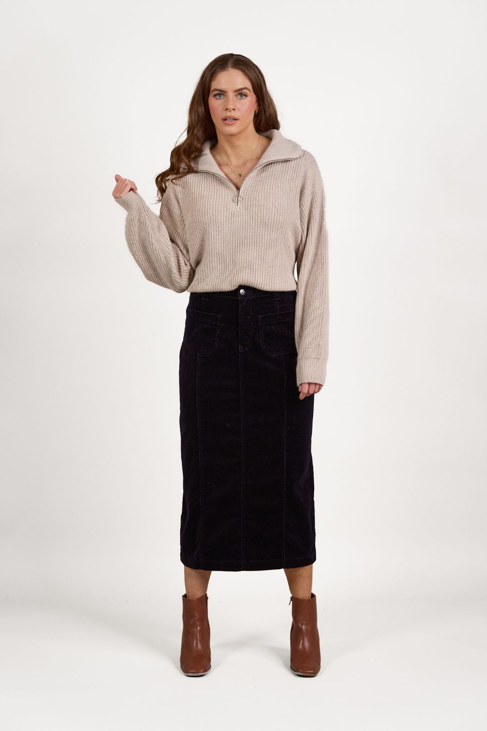 Maxi Skirt | Midnight