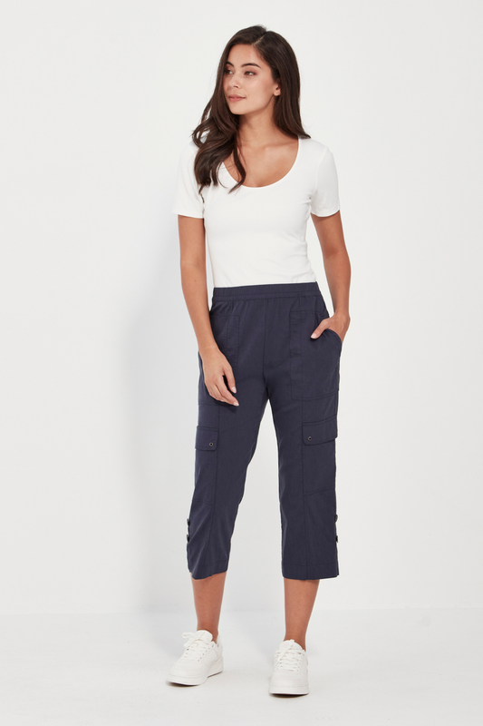Verge Acrobat Cargo Short | Denim Marle