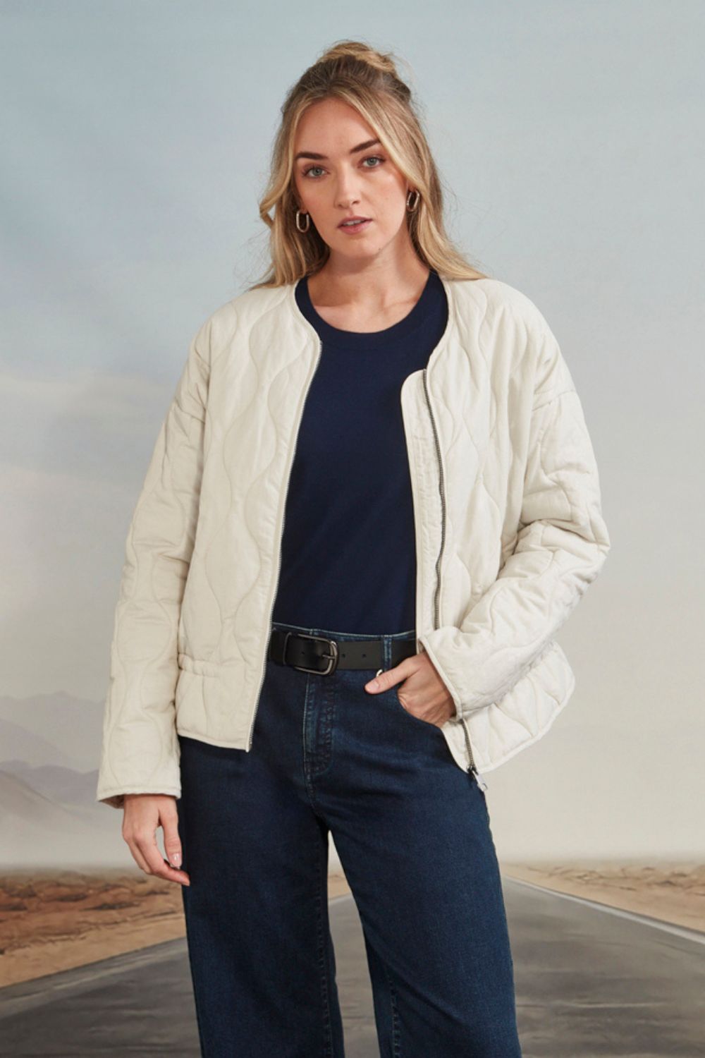Vega Jacket | Bone
