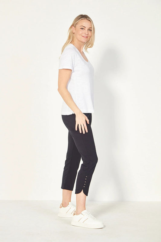 Verge Acrobat Rivet Pant | Black
