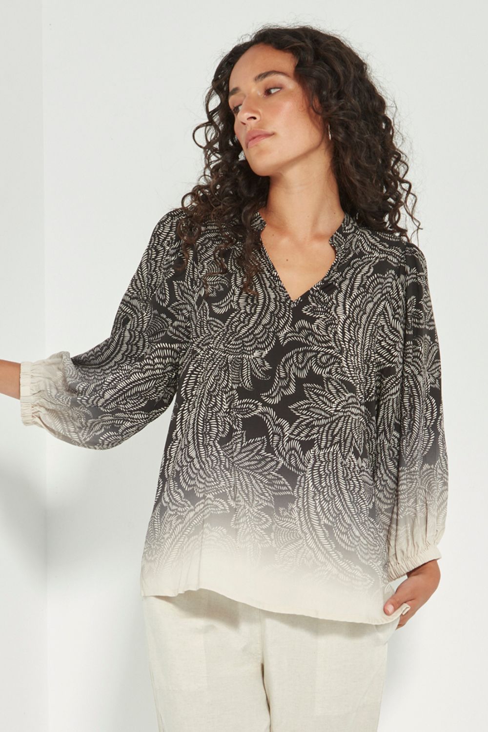 Amara Blouse | Print