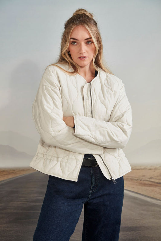 Vega Jacket | Bone