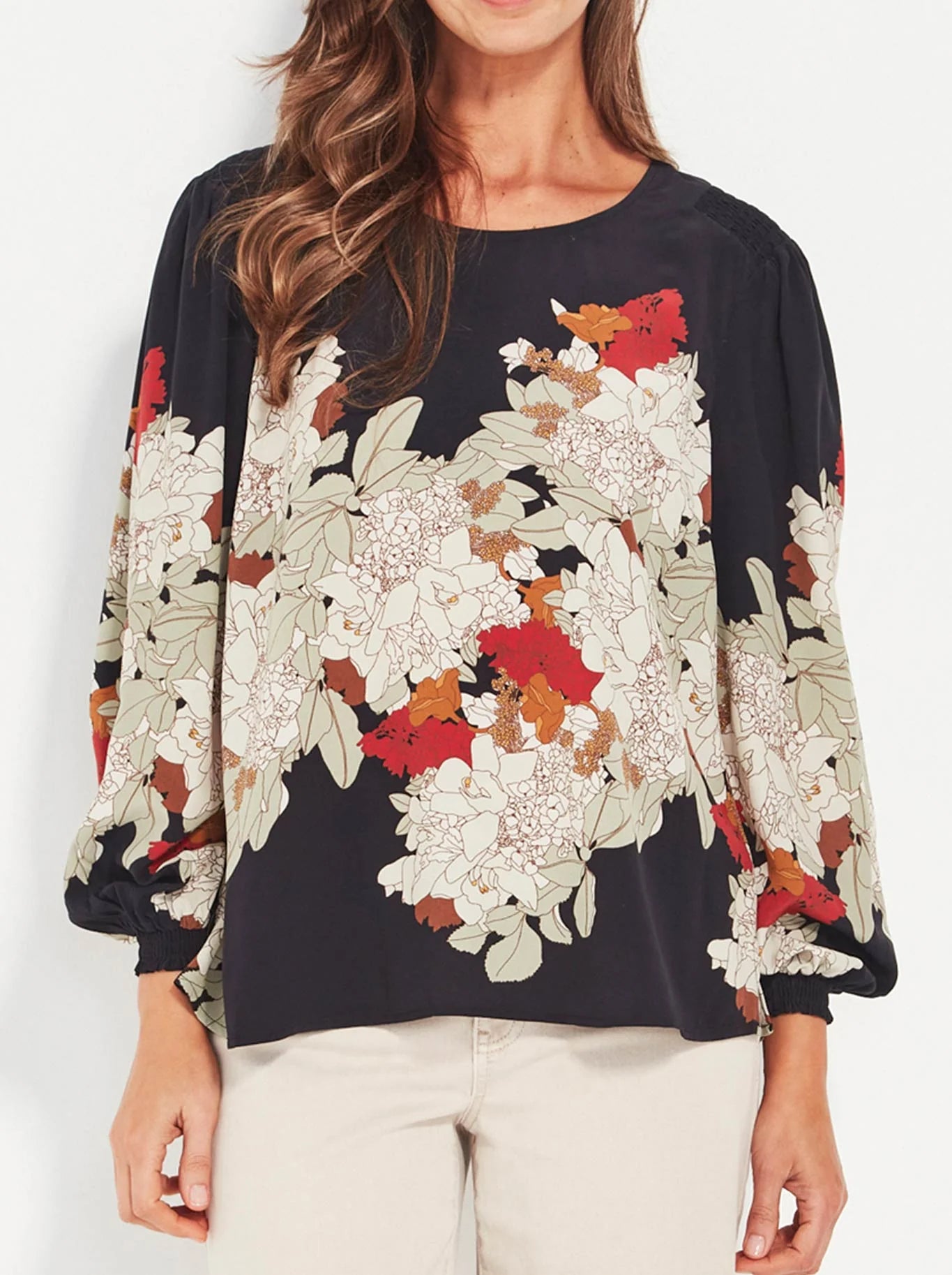 Bouquet Top | Print
