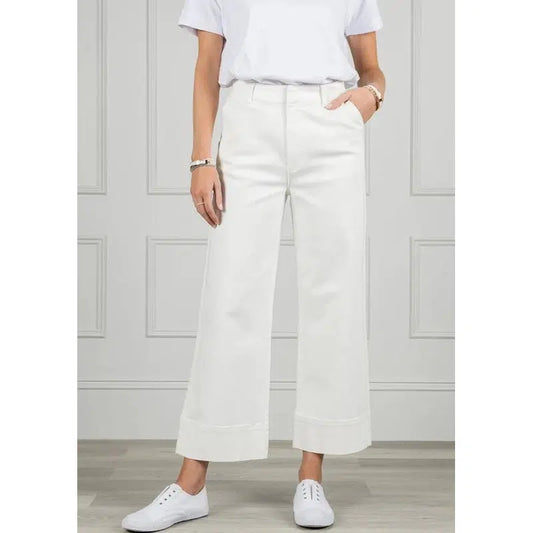 Wanda Denim Pant | White-Zjoosh-Shop 12 Bendigo