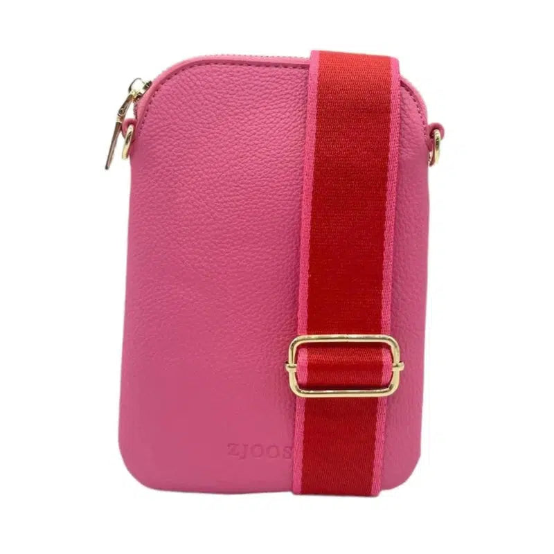 Wanderer Cross Body Bag | Bright Pink-Zjoosh-Shop 12 Bendigo