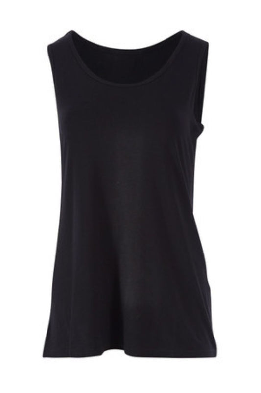 Whispers Aust Bamboo Cami | Black_Shop 12