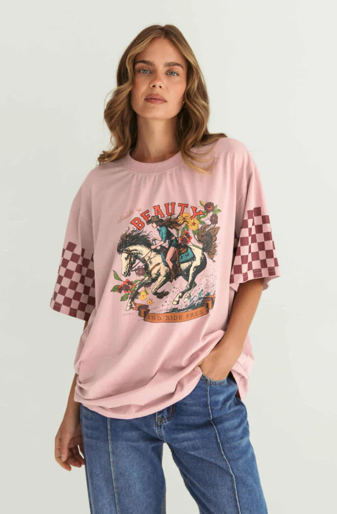 Wild West Tee  |  Pink