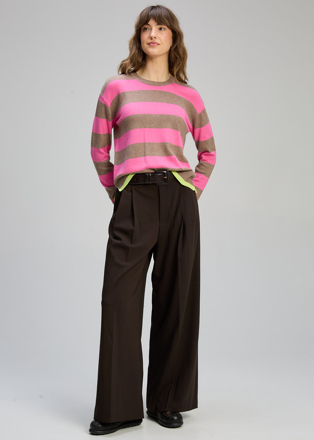 Stripe Clash | Walnut