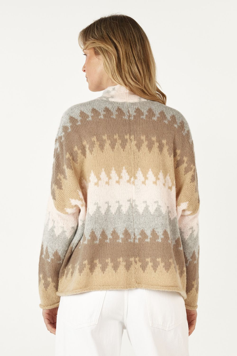 Mountain Peak Cardi | Fawn