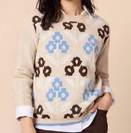 Vermont Knit Jumper |  Natural Multi