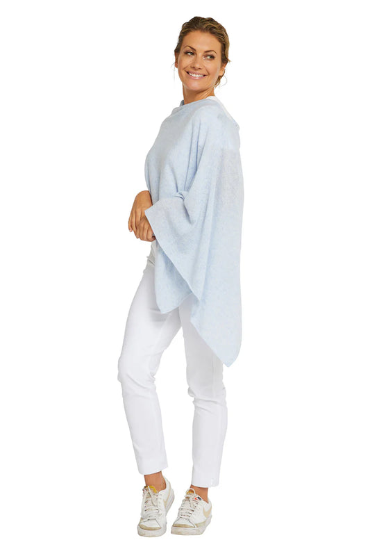 Cashmere Topper | Periwinkle