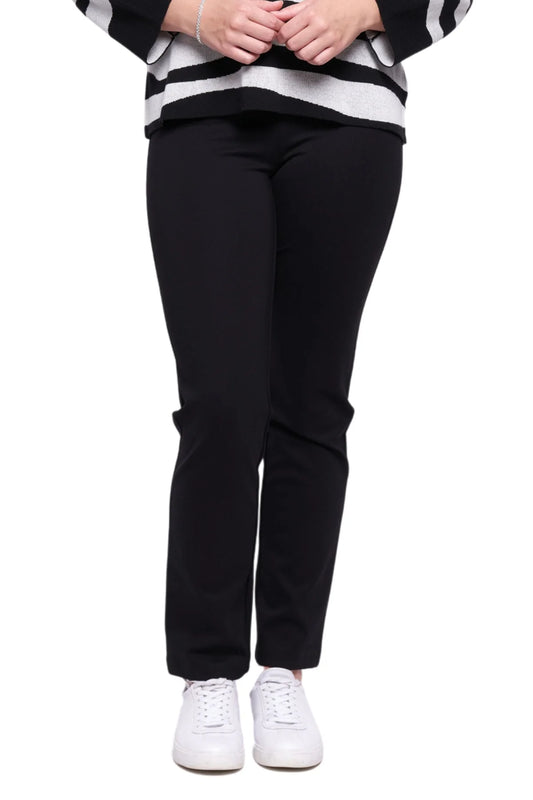 Pic Of The Bunch Straight Trouser | Black