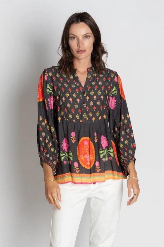 Grenadine Top | Espresso