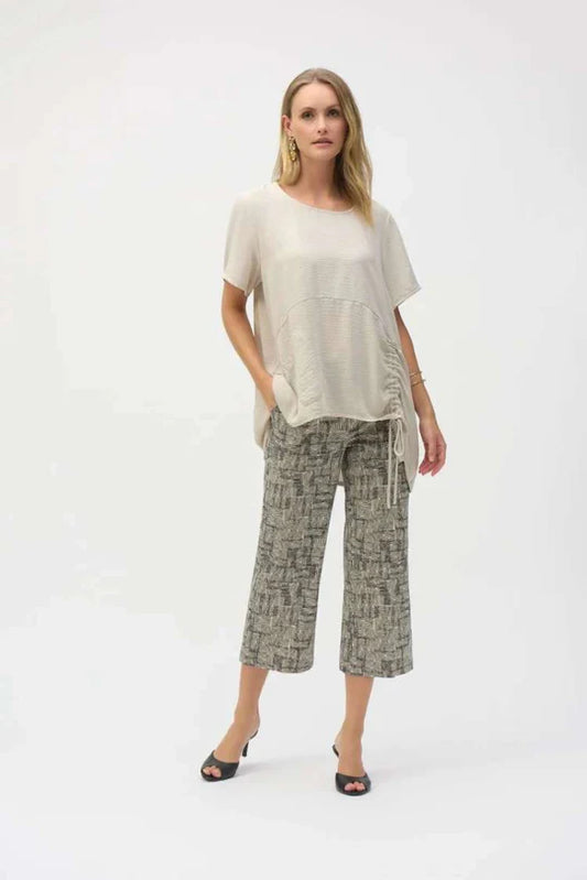 Millennium  Geometric Cullotte |  Beige Black