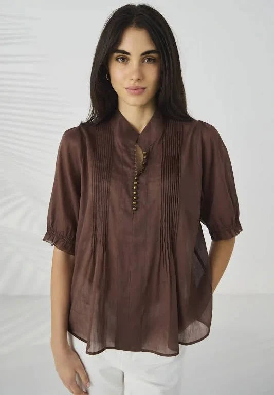 Pier Shirt | Chocolate