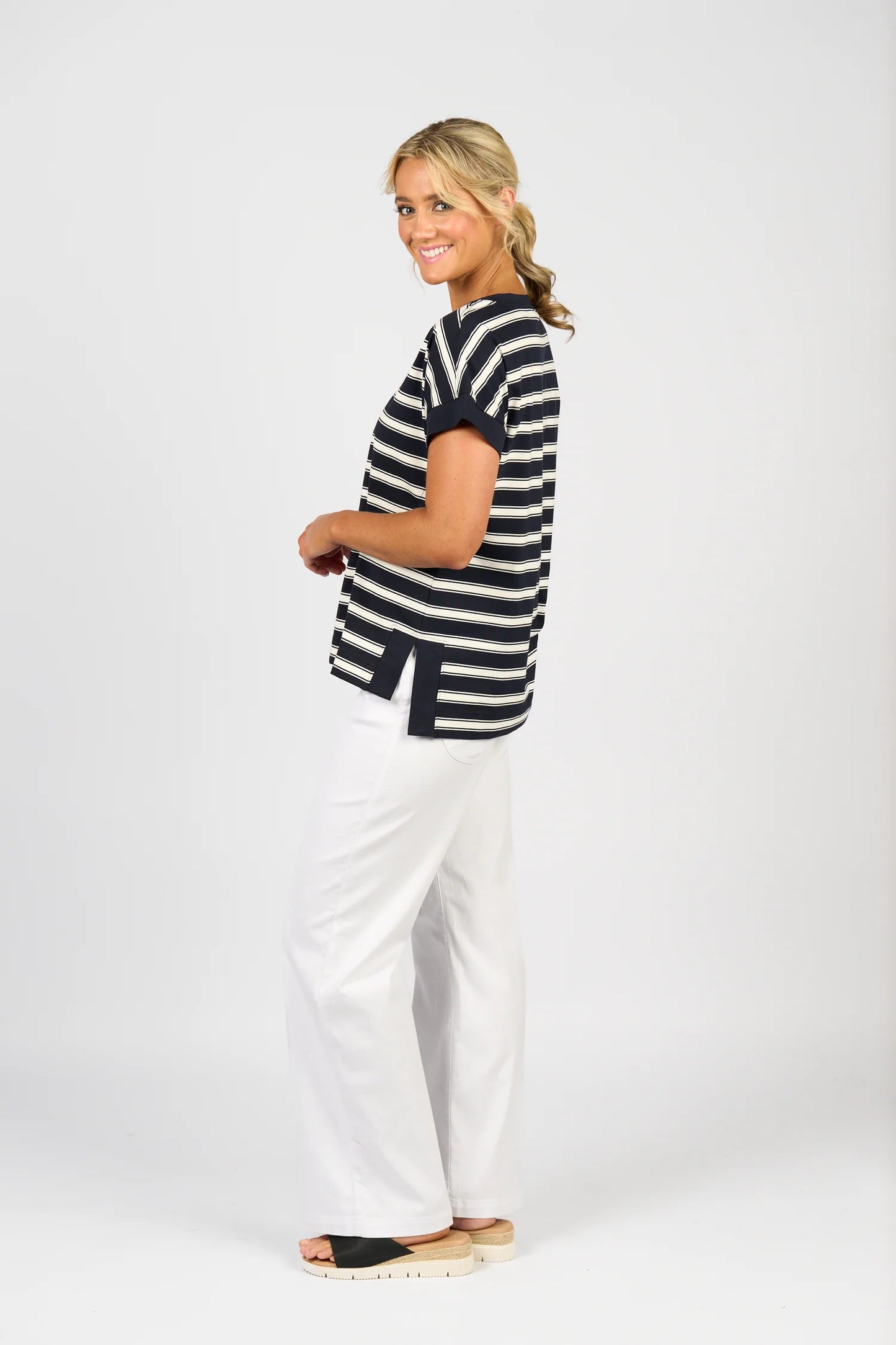 Ink Stripe Top | Ink