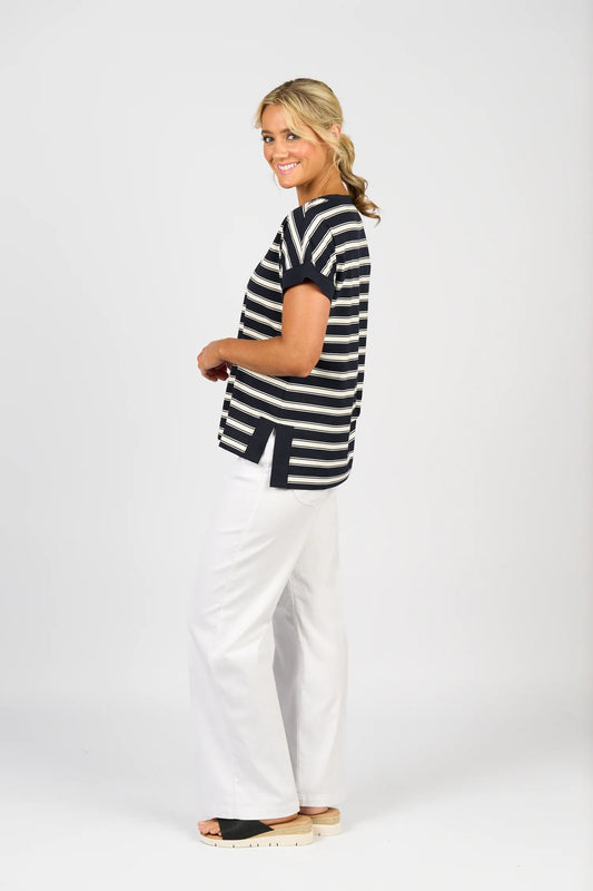 Ink Stripe Top | Ink