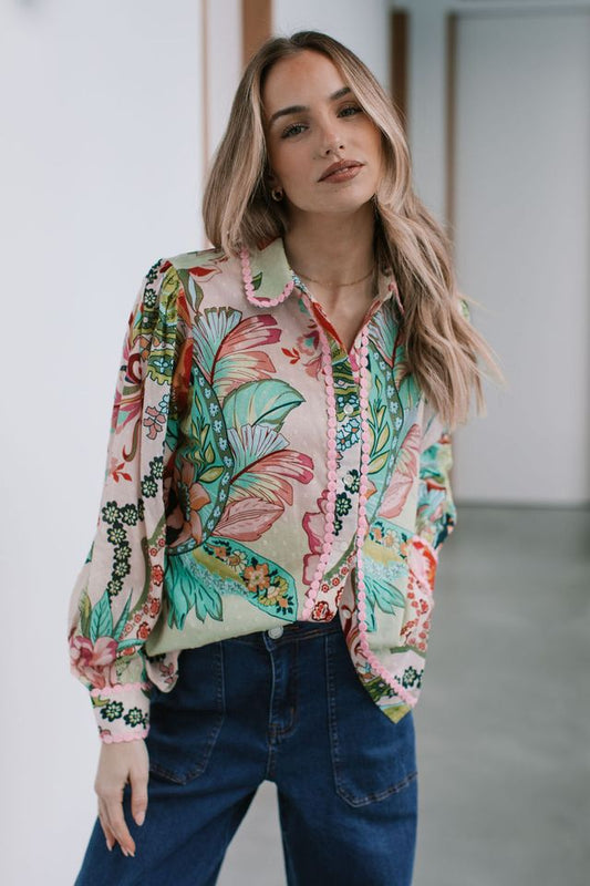 Cotton Blouse | St Tropez