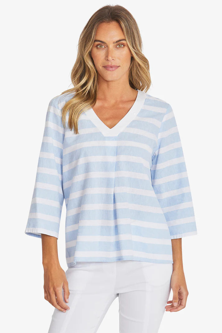 Miranda Top | Baby Blue