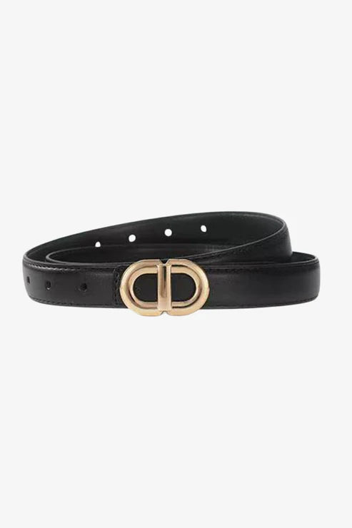 Shona Thin Belt | Black