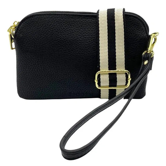 Missy Hugo Cross Body Bag | Black-Zjoosh-Shop 12 Bendigo