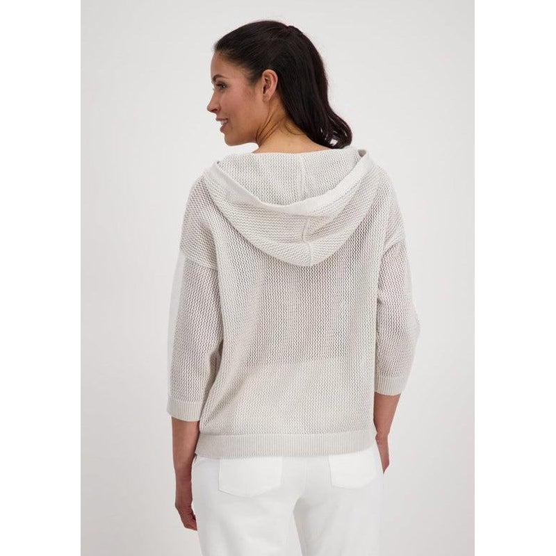 Net + Lurex Sweater | Nude-Monari-Shop 12 Bendigo