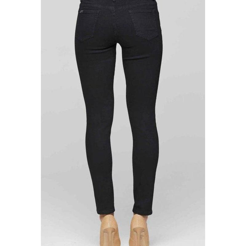 Olney NR Velvet Taper Jeans | Black-New London Jeans-Shop 12 Bendigo