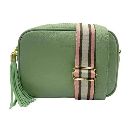Ruby Sports Cross Body Bag | Pistachio-Zjoosh-Shop 12 Bendigo