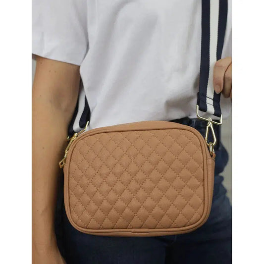 Ruby Stitch Cross Body Bag | Caramel-Zjoosh-Shop 12 Bendigo