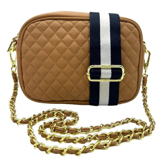 Ruby Stitch Cross Body Bag | Caramel-Zjoosh-Shop 12 Bendigo